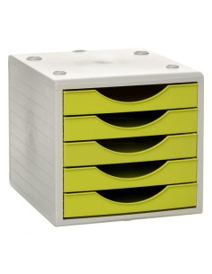 4005 KW bandeja de escritorio/organizador Gris, Amarillo