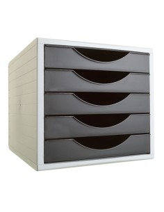 ArchivoTec Serie 4000 Negro, Gris