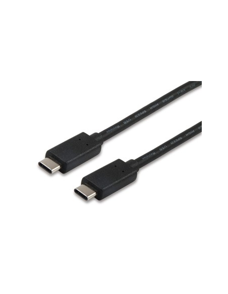 12888307 cable USB USB 2.0 1 m USB C Negro