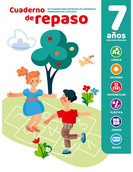CUADERNO DE REPASO LUMINISCENTE 7 ANOS