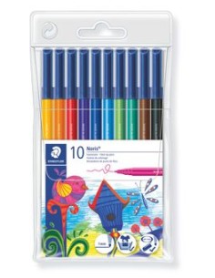 Noris 326 rotulador Negro, Azul, Marrón, Verde, Naranja, Rojo, Violeta, Amarillo 1 pieza(s)