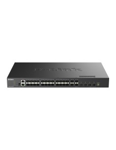 DXS-3410-32SY switch Gestionado L3 Negro