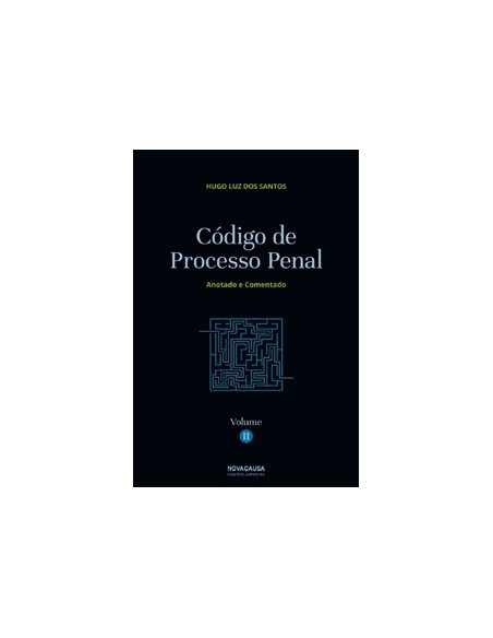 CODIGO DE PROCESSO PENAL VOLUME II CAPA MOLE