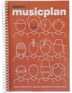 CUADERNO ESPIRAL A5 MUSICPLAN ADDITIO