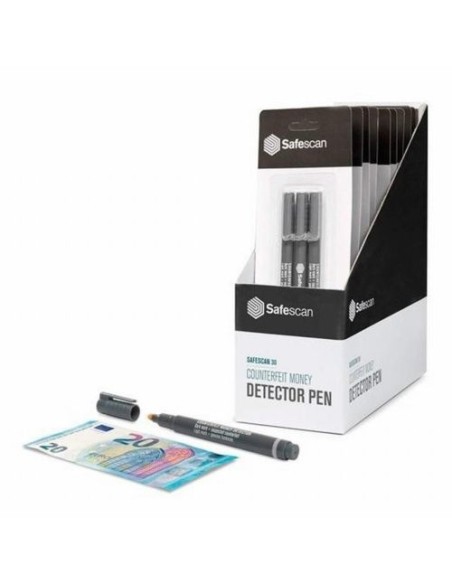 PACK 10U BOLIGRAFO DETECTOR DE BILLETES FALSOS SAFESCAN