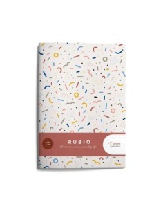 LIBRETA A5 44H 80G PAUTA MONTESSORI 4MM CON MARGEN