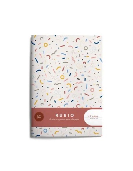 LIBRETA A5 44H 80G PAUTA MONTESSORI 4MM CON MARGEN