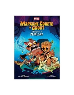 Marvel scholastic mapache cohete y groot la busqueda de starlord