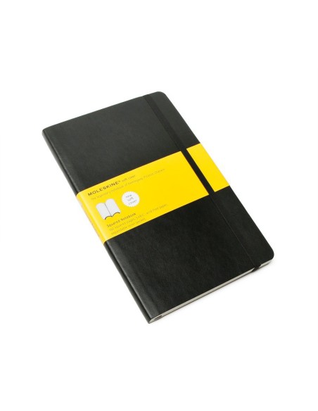 40222 cuaderno y block 192 hojas Negro