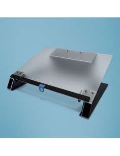 Portadocumentos R-Go Read2Write, adecuado para leer y escribir, ergonómico, con reposamuñecas de espuma blanda, acrílico