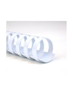 Canutillo Plástico 14 mm Blanco (Caja 100)