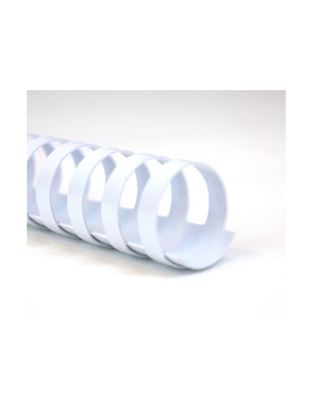 Canutillo Plástico 14 mm Blanco (Caja 100)