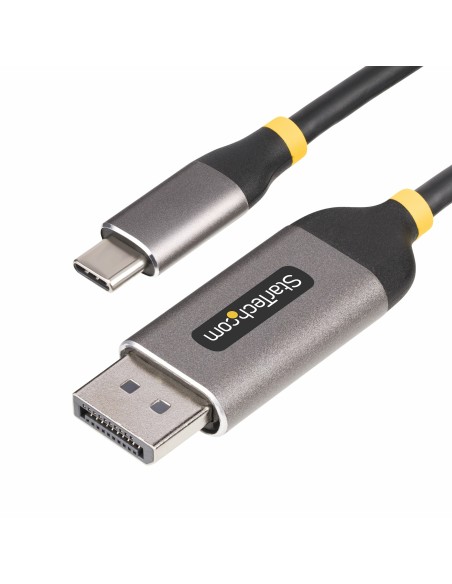 Cable Adaptador de Vídeo USB-C a DisplayPort de 3m -8K 60Hz - 4K 144Hz - HDR10 - Conversor de Vídeo USB Tipo C a DP 1.4 - Cable 