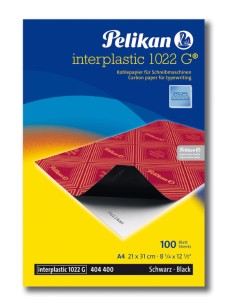 Interplastic 1022G papel de carbón 100 hojas A4