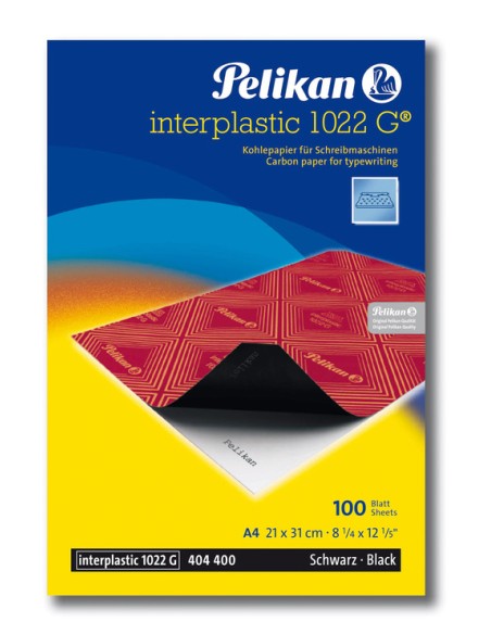 Interplastic 1022G papel de carbón 100 hojas A4