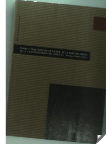 Forma y construccion en piedra
