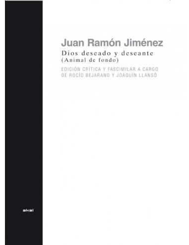 Dios deseado y deseante Animal de fondo