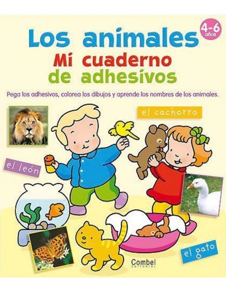 Los animales Mi cuaderno de adhesivos