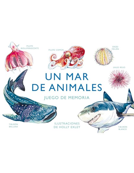 Mar de animales juego de memoria