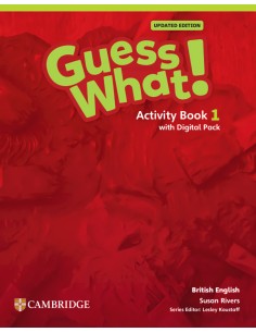 Guess What British English Updated Level 1 Activity Book with Digital Pack
