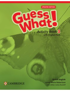Guess What British English Updated Level 3 Activity Book with Digital Pack