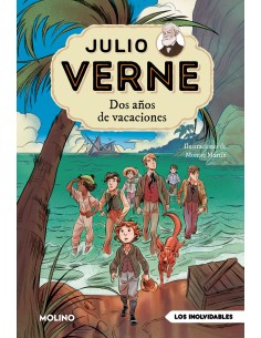 Julio Verne Dos anos de vacaciones edicion actualizada ilustrada y adaptada