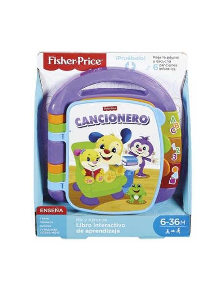 LIBRO INTERACTIVO RIE Y APRENDE FISHER PRICE