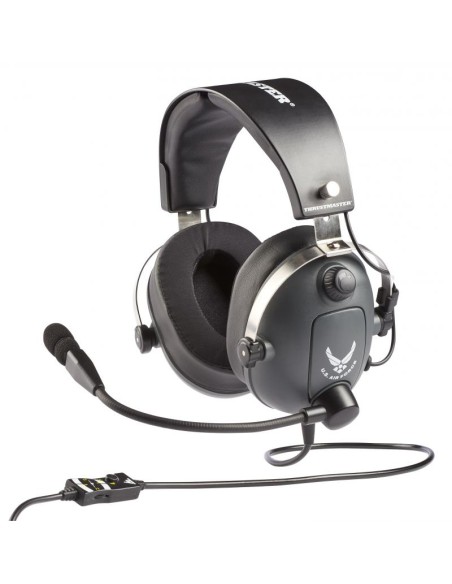 T.Flight U.S. Air Force Edition Auriculares Alámbrico Diadema Juego Negro