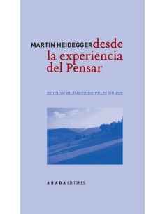 Desde la experiencia del pensar