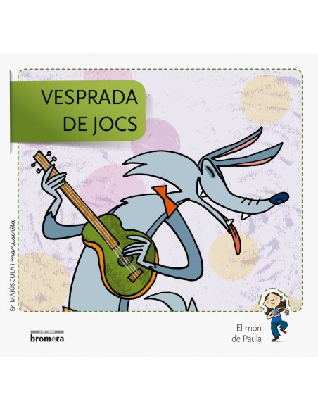 Vesprada de jocsmajuscula i manuscrita