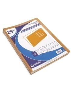 SUBCARP.GRAF.180g CART. BICOLOR A4 P/25 - Pack de 10 unidades