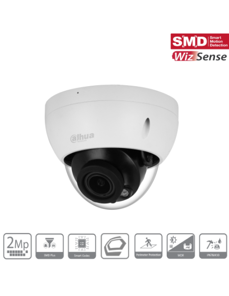 (DH-IPC-HDBW2241RP-ZS-27135) DAHUA CÁMARA IP MINIDOMOSERIE 2 2MP VARIFOCAL 2.7-13.5MM