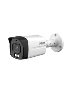 (DH-HAC-HFW1809TLMP-A-LED-0280B) DAHUA CÁMARA HÍBRIDA BULLET LITE FULL-COLOR 4K WDR CON AUDIO ÓPTICA FIJA 2.8MM