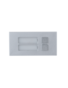 (DHI-VTO4202F-MB2) DAHUA MÓDULO CON 2 BOTONES PARA VIDEOPORTERO EXTERIOR MODULAR SERIE VTO4202F 50X100MM