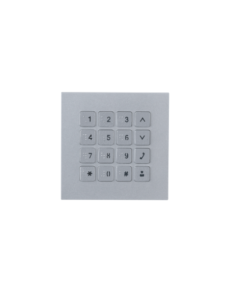 (DHI-VTO4202F-MK) DAHUA MÓDULO CON TECLADO PARA VIDEOPORTERO EXTERIOR MODULAR SERIE VTO4202F 100X100MM