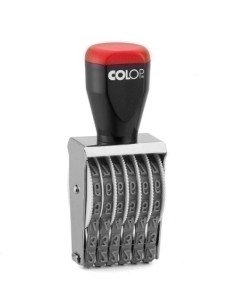 NUMERADOR MANUAL COLOP 07006(7mm/6bd)