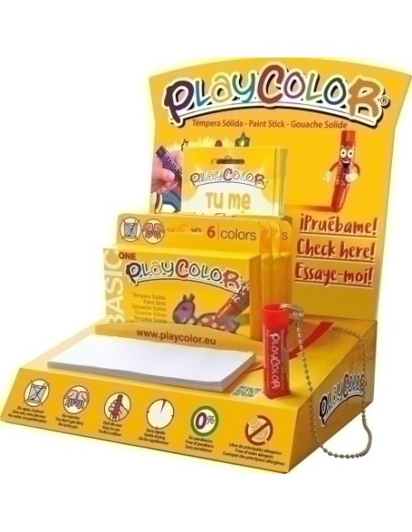 TEMPERA INSTANT  PLAYC.ONE C/6 EXP.6