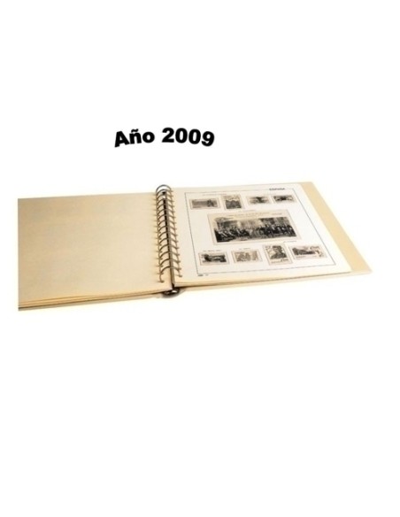 ALBUM SELLOS PARDO SUPLEM.ILUSTRADO 2009