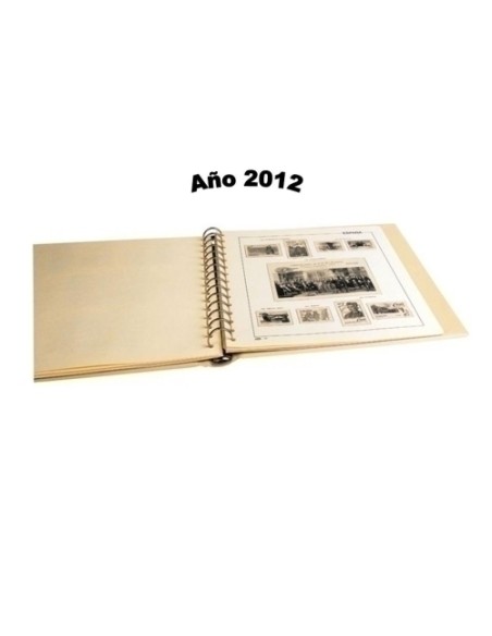 ALBUM SELLOS PARDO SUPLEM.ILUSTRADO 2012