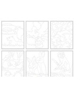 CUADRO NIEFENVER MOD.ANIMALES P/6