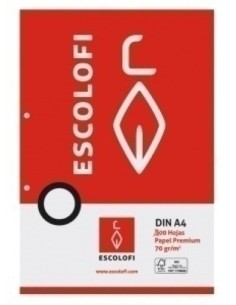 RECAMBIO ESCOLOFI A4 500h 2 TAL. PT.3