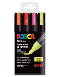 ROTUL.UNI-POSCA PC-5M FLUOR E/4