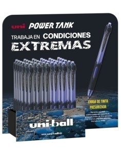 UNIBALL BOLÍGRAFO POWER TANK SN-220/3D EXPOSITOR 36 C/SURTIDOS