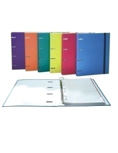 CARPEBLOC SENFORT BASIC A4 4AN.80 SURT. - Pack de 6 unidades