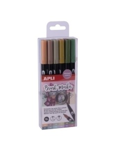 ROTUL.APLI DOBLE PUNTA CAJA DE 12 SURTID