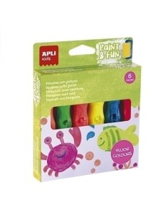 TEMPERA APLI en TUBO 14ml.COL.NEON E/6