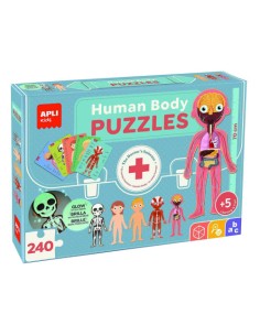 APLI PUZZLE EDUCATIVO CUERPO HUMANO 240 PIEZAS +5 AÑOS
