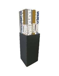 PAP.REGALO RL.CLAIREF.0,7x2 KRAFT BIK.(3