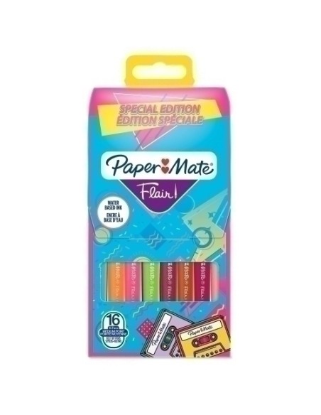 ROTUL.FIBRA PAPER MATE FLAIR RETRO BL/16