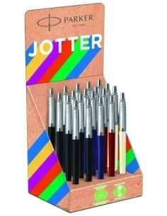 EXPOSITOR 20 UDS JOTTER ORIGINALS RECICLADOS - COLORES CLÁSICOS PARKER 2190110